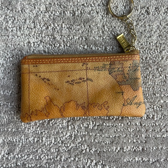 Alviero Martini 1aClasse Coin Purse Keychain - Picture 4 of 6